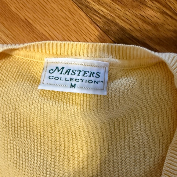 Masters Collection Yellow Sweater Vest - Picture 2 of 4